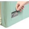 imageSorbus Jumbo Storage Bins with Metal Frame  Oxford Fabric Storage Containers with Large Clear Window ampamp Carry Handles  Stackable ampamp Foldable Clothes Organizer Bags for Bedding Linen Clothing ampamp MoreTeal