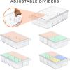 imageSorbus Pull Out Fridge Drawer Organizer for 06 Inch Thick Shelf Adjustable Plastic Bathroom Organizer 1217 Inches Refrigerator Storage Bin Kitchen ampamp Bathroom Storage 2 Pack1 Pack