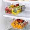 imageSorbus Pull Out Fridge Drawer Organizer for 06 Inch Thick Shelf Adjustable Plastic Bathroom Organizer 1217 Inches Refrigerator Storage Bin Kitchen ampamp Bathroom Storage 2 Pack2 Pack