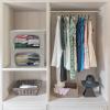 imageSorbus Storage Bins with Metal Frame  Stackable ampamp Foldable Clothes Organizer Bags  Oxford Fabric Storage Containers with Large Clear Window ampamp Carry Handles Bedroom Organization for Bedding ampamp LinenGray