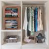 imageSorbus Storage Bins with Metal Frame  Stackable ampamp Foldable Clothes Organizer Bags  Oxford Fabric Storage Containers with Large Clear Window ampamp Carry Handles Bedroom Organization for Bedding ampamp LinenBrown