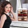 imageSorbus Acrylic Makeup Organizer  Organization and Storage Case for Cosmetics Make Up ampamp Jewelry  Big Clear Makeup Organizer for Vanity Bathroom College Dorm Closet Desk 4 Large 2 Small DrawersBronze Glow