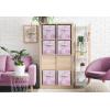 imageSorbus Collapsible Storage Bins  11quot Sturdy Foldable Fabric Storage Cubes with Handle  4 TieDye Purple Organization and Storage Baskets for Organizing Pantry Closet Nursery Dorm Toy StorageTieDye Pink