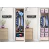 imageSorbus Collapsible Storage Bins  11quot Sturdy Foldable Fabric Storage Cubes with Handle  4 TieDye Purple Organization and Storage Baskets for Organizing Pantry Closet Nursery Dorm Toy StorageTieDye Pink