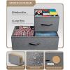 imageSorbus Dresser with 8 Drawers  Chest Organizer Unit with Steel Frame Wood Top ampamp Handle Easy Pull Fabric Bins for Clothes  Large Storage Furniture for Bedroom Hallway Living Room Nursery ampamp ClosetBlack