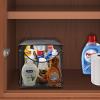 imageSorbus Cabinet Organizer Set Mesh Storage Organizer with Pull Out DrawersIdeal for Countertop Cabinet Pantry Under the Sink Desktop and More Silver TwoPiece SetBlack