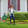 imageSorbus Garden Hose Holder Hook Wall Mounted Hose Reel Water Hose Storage Hanger Great for Garden Lawn Yard Wrought Iron Black