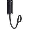 imageSorbus Garden Hose Holder Hook Wall Mounted Hose Reel Water Hose Storage Hanger Great for Garden Lawn Yard Wrought Iron Black