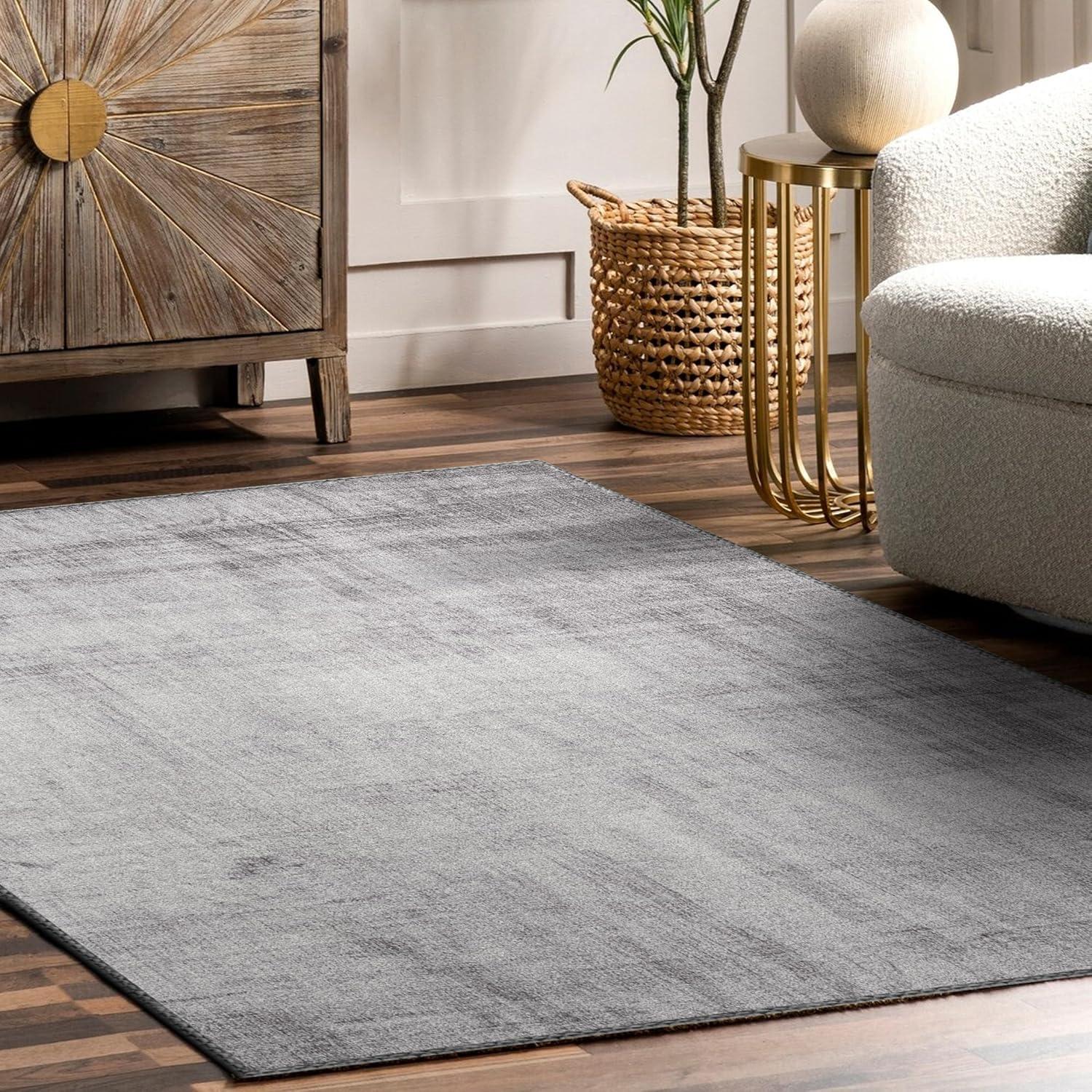 imageSorbus 2x3 Welcome Mat Rug for Entryway Machine Washable NonSlip Vintage Rug  Low Pile NonShedding Indoor Rugs for Living Room Kitchen Bedroom  Soft Carpet Throw Rugs with Rubber BackingLines