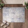 imageSorbus 2x3 Welcome Mat Rug for Entryway Machine Washable NonSlip Vintage Rug  Low Pile NonShedding Indoor Rugs for Living Room Kitchen Bedroom  Soft Carpet Throw Rugs with Rubber BackingDrift