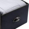 imageSorbus Fabric Dresser for Kids Bedroom  Chest of 6 Drawers Tall Storage Tower Clothing Organizer for Closet for Playroom for Nursery Steel Frame Fabric Bins  Wood Handle WhiteWood Top  Black