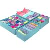 imageSorbus Set of 4 Foldable Drawer Dividers Storage Boxes Closet Organizers Under Bed Organizer BlackAqua