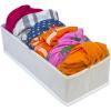 imageSorbus Set of 4 Foldable Drawer Dividers Storage Boxes Closet Organizers Under Bed Organizer BlackWhite