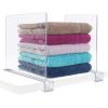 imageSorbus 4 Acrylic Shelf Dividers for Shelves Great Organizer for Clothes Linens Purse Separators Versatile for Closets Kitchen Cabinets Bedroom 4Pack4 Pack