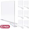 imageSorbus 4 Acrylic Shelf Dividers for Shelves Great Organizer for Clothes Linens Purse Separators Versatile for Closets Kitchen Cabinets Bedroom 4Pack6 Pack