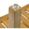 imageSorbus Bamboo Shower Bench Stool with Shelf  2Tier Wood Storage ampamp Seating for Bathroom Shower Bench Chair Bath Stool Spa Sauna Seat