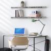 imageSorbus Floating Shelves for Wall  3 Long Floating Shelves for Bedroom Kitchen Living Room Bathroom Shelves Farmhouse Home Decor  48 x 9 Inch Wall Mounted Floating Shelves for Wall GrayGrey