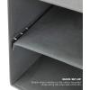 imageSorbus Shoe Organizer Bin 6 Section Cubby Shoe Shelves Foldable Portable Detachable Closet Organizer Storage for Home Organization