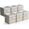 imageSorbus 11 Inch Cube Storage Bin  6 Foldable Storage Cubes for Shelf Toy Box Cubby ampamp Closet Organizer  Multicolor Chevron Collapsible Cloth Cube Storage Bins for Home Organization Nursery BedroomChevron Multicolor