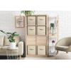 imageSorbus Foldable Storage Cubes  6 Pack 11 Inch Sage Green Fabric Foldable Storage and Organization Versatile Use Collapsible Storage Lightweight and DurableBeige