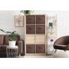 imageSorbus Foldable Storage Cubes  6 Pack 11 Inch Sage Green Fabric Foldable Storage and Organization Versatile Use Collapsible Storage Lightweight and DurableChocolate