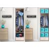 imageSorbus Foldable Storage Cubes  6 Pack 11 Inch Sage Green Fabric Foldable Storage and Organization Versatile Use Collapsible Storage Lightweight and DurableAqua