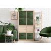 imageSorbus Foldable Storage Cubes  6 Pack 11 Inch Sage Green Fabric Foldable Storage and Organization Versatile Use Collapsible Storage Lightweight and DurableDark Green