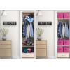 imageSorbus Foldable Storage Cubes  6 Pack 11 Inch Sage Green Fabric Foldable Storage and Organization Versatile Use Collapsible Storage Lightweight and DurablePink