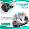 imageSivan Health and Fitness Acupressure Mat and Pillow Set  Grounding Mat for Stress Back ampamp Neck Pain  Acupuncture Point Massage Mat for Muscle Relaxation Sciatica ampamp Meditation  Includes Carry BagBlackBlack