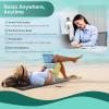 imageSivan Health and Fitness Acupressure Mat and Pillow Set  Grounding Mat for Stress Back ampamp Neck Pain  Acupuncture Point Massage Mat for Muscle Relaxation Sciatica ampamp Meditation  Includes Carry BagGrayGray
