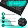 imageSivan Health and Fitness Acupressure Mat and Pillow Set  Grounding Mat for Stress Back ampamp Neck Pain  Acupuncture Point Massage Mat for Muscle Relaxation Sciatica ampamp Meditation  Includes Carry BagBlackBlack