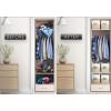imageSorbus Foldable Storage Bins  6Pack Fabric Storage Cubes 11Inch Cube Organizer Bins for Closet Shelves and Cubby Storage  Collapsible Cloth Storage Baskets for Home OrganizationBeige