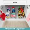 imageSorbus Fridge Organizer on Wheels  Rolling Fridge Organizers and Storage Clear Design with Dividers ampamp Handles for Kitchen Organization and Storage  Refrigerator Organizer Bins ampamp Pantry Storage BinsLarge  1 Pack