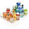 imageSorbus Fridge Organizer on Wheels  Rolling Fridge Organizers and Storage Clear Design with Dividers ampamp Handles for Kitchen Organization and Storage  Refrigerator Organizer Bins ampamp Pantry Storage BinsLarge  2 Pack
