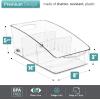 imageSorbus Fridge Organizer on Wheels  Rolling Fridge Organizers and Storage Clear Design with Dividers ampamp Handles for Kitchen Organization and Storage  Refrigerator Organizer Bins ampamp Pantry Storage BinsMedium  1 Pack