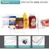 imageSorbus Fridge Organizer on Wheels  Rolling Fridge Organizers and Storage Clear Design with Dividers ampamp Handles for Kitchen Organization and Storage  Refrigerator Organizer Bins ampamp Pantry Storage BinsSmall  1 Pack