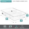 imageSorbus Fridge Organizer on Wheels  Rolling Fridge Organizers and Storage Clear Design with Dividers ampamp Handles for Kitchen Organization and Storage  Refrigerator Organizer Bins ampamp Pantry Storage BinsLarge  1 Pack