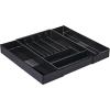 imageSorbus Silverware Organizer  Expandable Kitchen Drawer Organizer Non Slip Adjustable Utensil Organizer Cutlery Tray for Forks Knives Spoons  Multipurpose Flatware and Kitchen Storage SolutionBlack