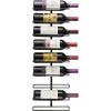 imageSorbus Wall Mount Wine Rack Holds 27 Bottles  Wine Rack Wall Mounted for Wine Bottles Liquor Champagne Black Metal Wine Bottle Holder for Home Bar Wine Kitchen Storage3 Pack