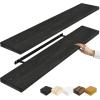 imageSorbus Wood Floating Shelves for Wall  16 Solid Wood Wall Shelves for Bathroom Decor Books Bedroom ampamp Living Room  Set of 2 Walnut Wall Mounted Kitchen Shelves  Durable Solid PineBlack