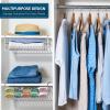 imageSorbus Under Cabinet Can Organizer Hanging Basket Pantry Under shelf basket for Canned Goods Fruits and Kitchen Storage  Rolling Can Dispenser Rack wire shelf for Kitchen Pantry OrganizationSilver