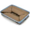 imageSorbus Fabric Storage Bins for Shelves  15 Inch Sturdy Collapsible Storage Bins with 2 Handles Foldable Baskets for Organizing Home Closets Shelf Toys Clothes Large Decorative Storage BasketsAqua