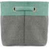 imageSorbus Fabric Storage Bins for Shelves  15 Inch Sturdy Collapsible Storage Bins with 2 Handles Foldable Baskets for Organizing Home Closets Shelf Toys Clothes Large Decorative Storage BasketsTeal