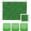 imageSorbus Grass Foam Floor Tiles  24 Interlocking Mats of 24quotX24 Total of 96 Sq Ft for Kids Outdoor Toys Playroom Deck Patio Basement Home Gym  Artificial Carpet Grass Turf Indoor Outdoor Flooring12tiles  48 Sq ft