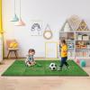 imageSorbus Grass Foam Floor Tiles  24 Interlocking Mats of 24quotX24 Total of 96 Sq Ft for Kids Outdoor Toys Playroom Deck Patio Basement Home Gym  Artificial Carpet Grass Turf Indoor Outdoor Flooring12tiles  48 Sq ft