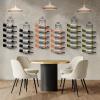 imageSorbus Wine Rack Wall Mounted  Display Wine Bottles Champagne Towels in Metal Wall Mount Wine Rack  6 Level Wall Wine Rack Towel Holder for Organizing Kitchens Dining Room Home Bar Bath Towels