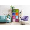 imageSorbus Fabric Storage Cubes  8 Foldable Storage Bins for Organizing Pantry Cubbies Toy Box  Clothes Storage ampamp Closet Organizer  11 Inch Collapsible Cube Baskets for Shelves with HandleDeep