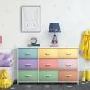 imageSorbus Kids Dresser with 9 Drawers  Storage Unit Organizer Chest for Clothes  Bedroom Kids Room Nursery ampamp ClosetMulti Color