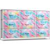 imageSorbus Kids Dresser with 9 Drawers  Storage Unit Organizer Chest for Clothes  Bedroom Kids Room Nursery ampamp ClosetWatercolor