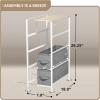 imageSorbus Kids Dresser with 5 Drawers  Storage Unit Organizer Chest for Clothes  Bedroom Kids Room Nursery ampamp ClosetBeige